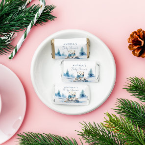 Winter baby shower thank you favors personalized