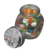 Winter Back Home in Ithaca, NY Jelly Belly Jar (Opened)