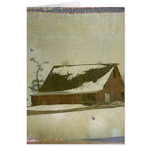 Winter Barn Cards (Front)
