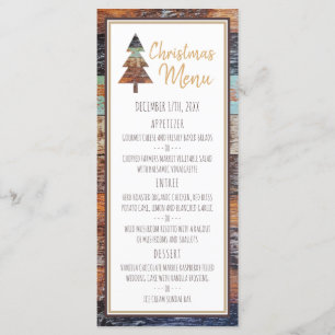 Winter Barn, Christmas Menu