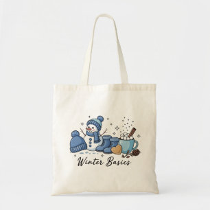 Winter Basics Snowman Christmas Weather Cozy Tote Bag
