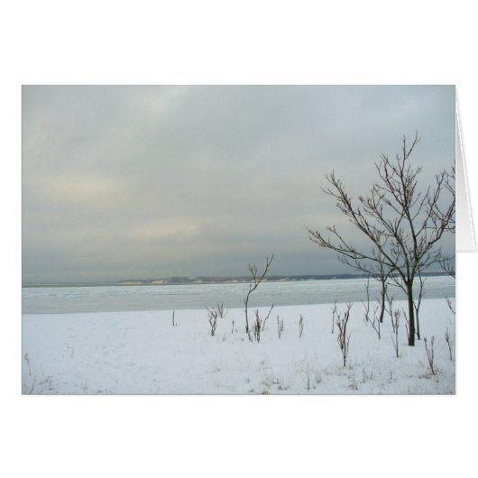 winter beach cards (Front Horizontal)