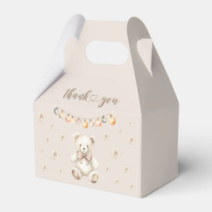 Winter bear Baby its cold outside Gender neutral Favor Boxes