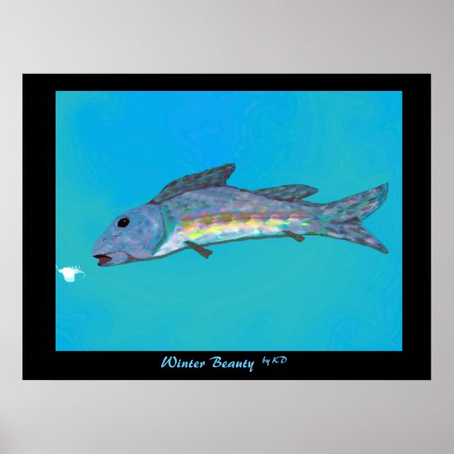Winter Beauty Framed Poster (Front)