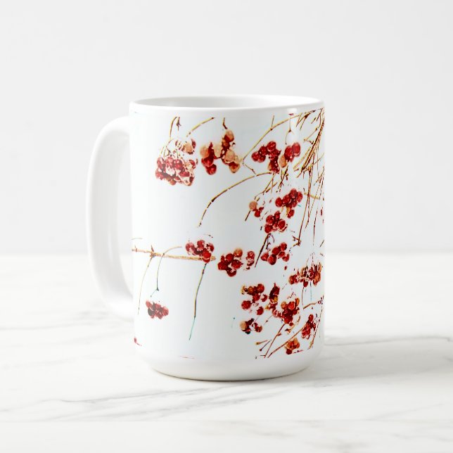 Winter Berries Classic Mug (Front Left)