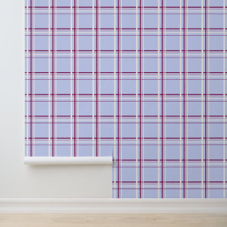 Winter Berries Plaid Tartan Wallpaper