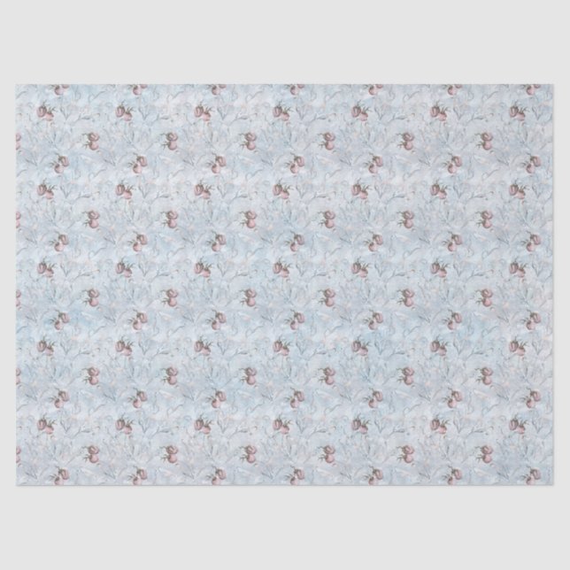 Winter Berries Tissue Paper (Front)