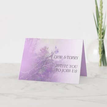 Winter Berries Wedding Invitations by profilesincolor at Zazzle