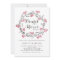 Winter Berries Wreath Bridal Shower Invitation