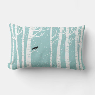 Winter Birch Reversible Pillow
