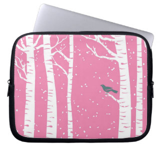 Winter Birch Tree (Today's Best Award) Laptop Sleeve