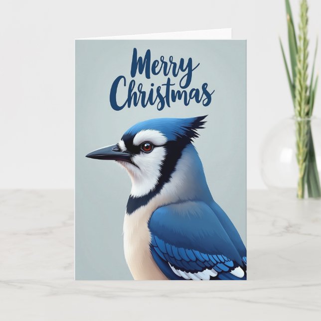 Winter Bird Art Card (Front)