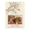 Winter Birds Family Holiday Card (maroon)