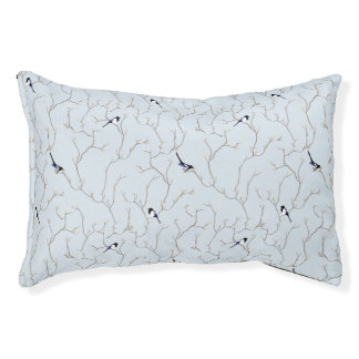 Winter BIrds Pet Bed