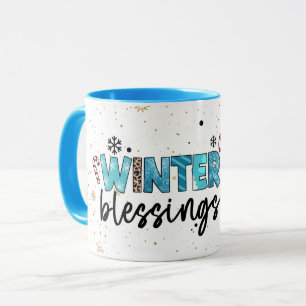Winter Blessings Customize Mug
