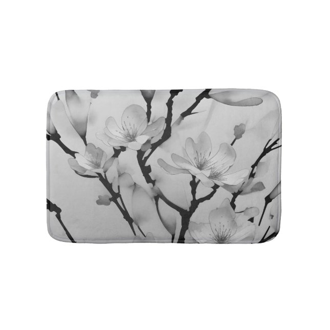 Winter Blossom Collection Bath Mat (Front)