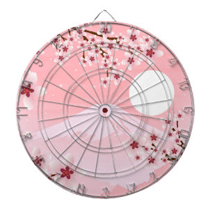 Winter Blossom Dart Board