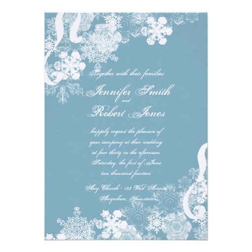 Zazzle Winter Wedding Invitations 9