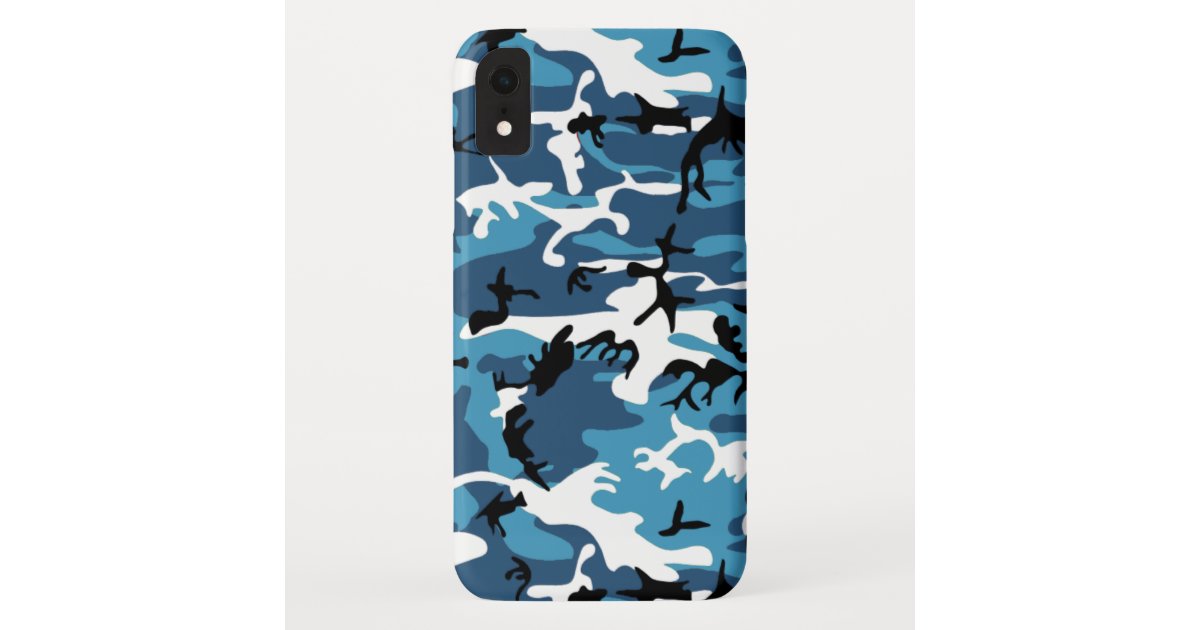 Winter Blue Camo CaseMate iPhone Case