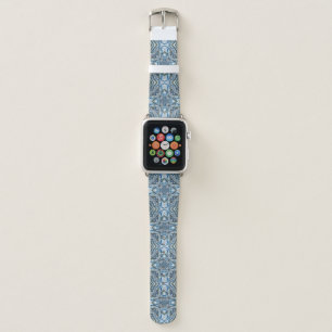 Winter Blue Crystal Pattern Apple Watch Band