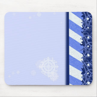 Winter Blue Mouse Pad