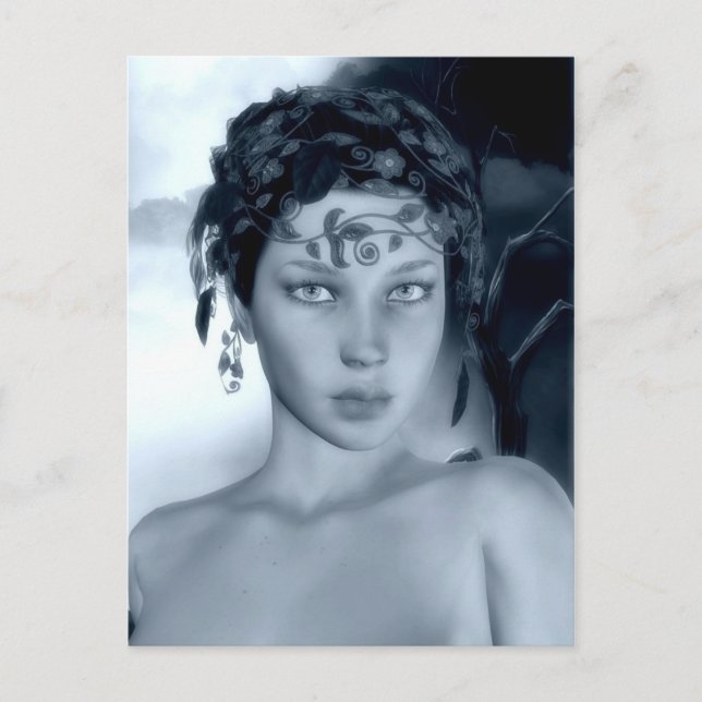 Winter Blue Postcard (Front)