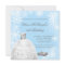 Winter Blue Snowflake Sweet Sixteen Party