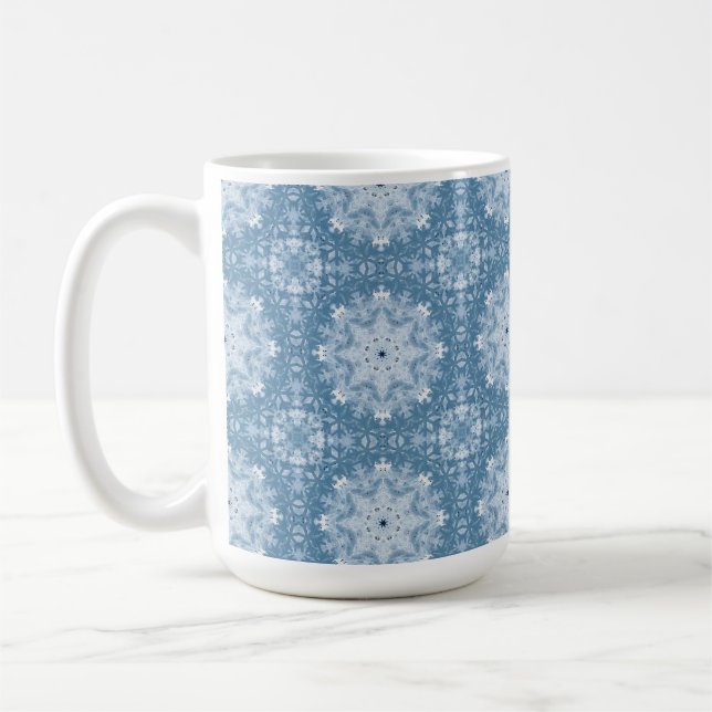 Winter Blues Coffee Mug (Left)