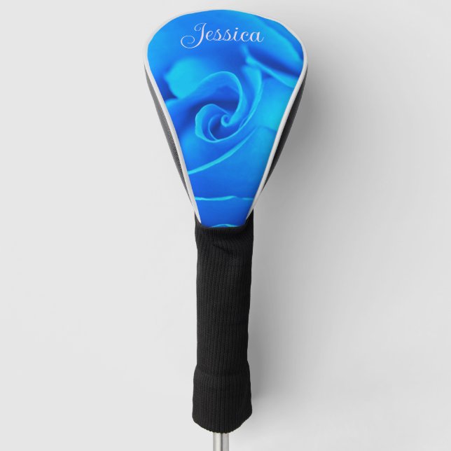 Winter Blues Golf Head Cover (Front)