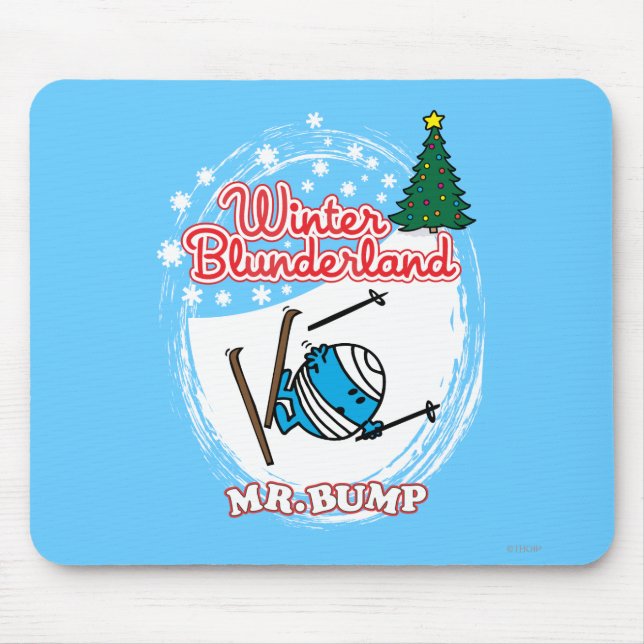 Winter Blunderland Mouse Pad (Front)