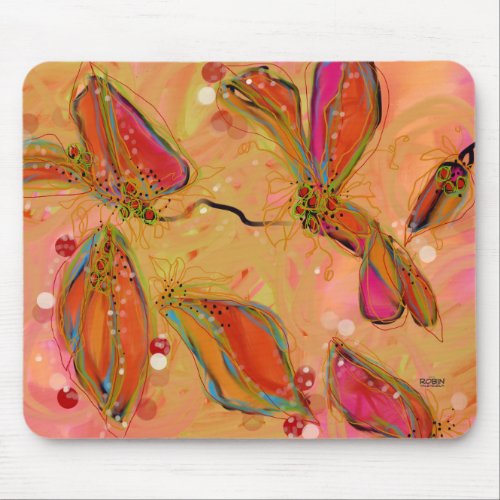 Winter Blush Mouse Pad