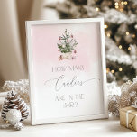 Winter blush pink Guess how many candies Poster<br><div class="desc">Winter blush pink Guess how many candies Poster.
Matching items available.</div>