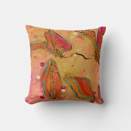 Winter Blush Square Pillow