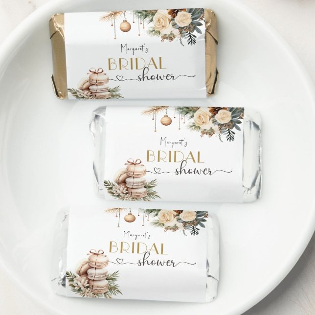 Winter Boho Christmas Bridal Shower Sweet Favors (Creator Uploaded)