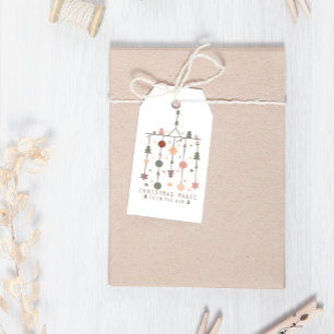 Winter Boho Christmas Magic Christmas Gift Tags