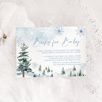 Winter Books for Baby Card