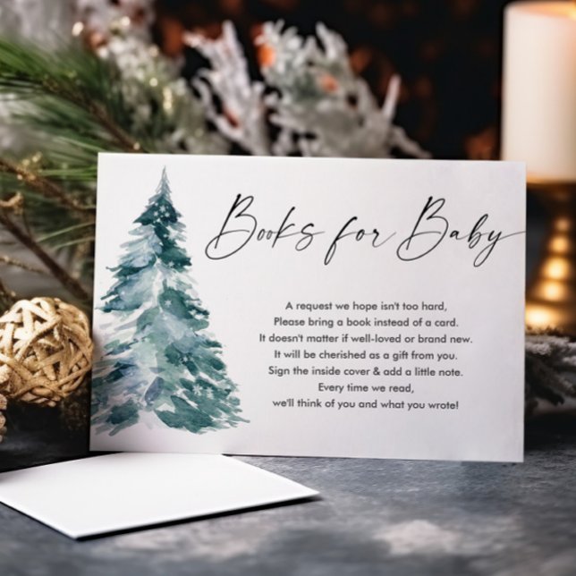 Winter books for baby gender neutral book request  enclosure card (Creator Uploaded)