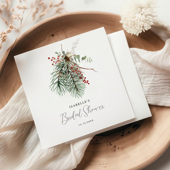 Winter Botanical Napkins (Creator Uploaded)