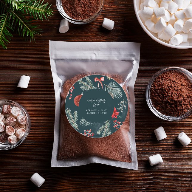 Winter Botanicals | Christmas Gift Sticker (Creator Uploaded)