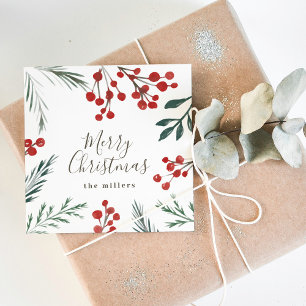 Winter Botanicals Elegant Holiday Christmas