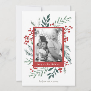 Winter Botanicals Elegant Holiday Christmas Photo