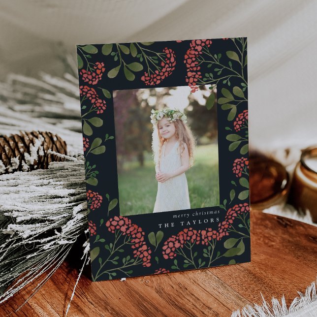 Winter Bouquet | Holiday Photo Card (Creator Uploaded)