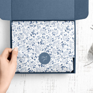 Winter Bouquet Pattern Tissue Paper