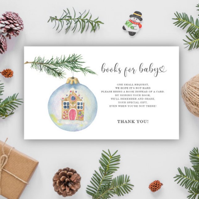 Winter branch with toy - books for baby  enclosure card (Creator Uploaded)