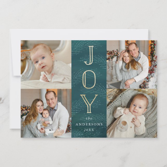 Winter Branches | Holiday Photo Card (Front)