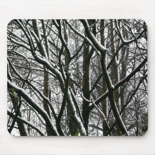 Winter Branches Mouse Pad (Front)