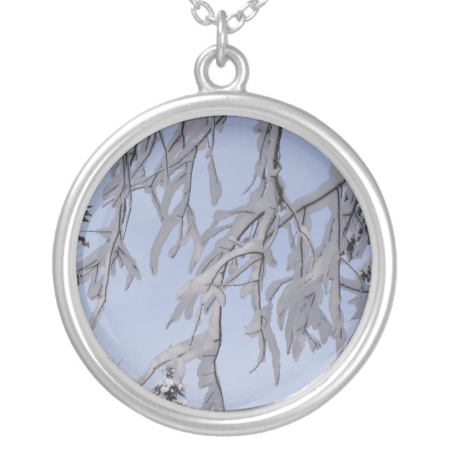 Winter branches necklace (Front)