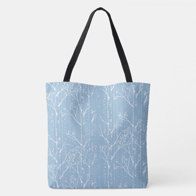 Winter Branches Tote Bag (Back)