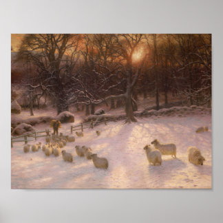 Winter Breakfast , Joseph Farquharson Poster
