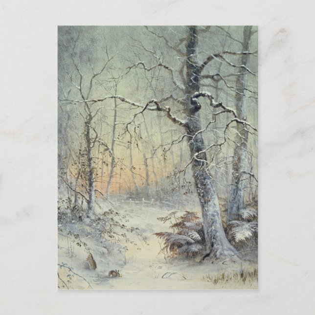 Winter Breakfast Postcard (Front)